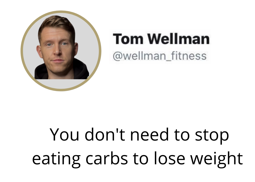 You don’t need to stop eating carbs to lose weight Wellman Fitness