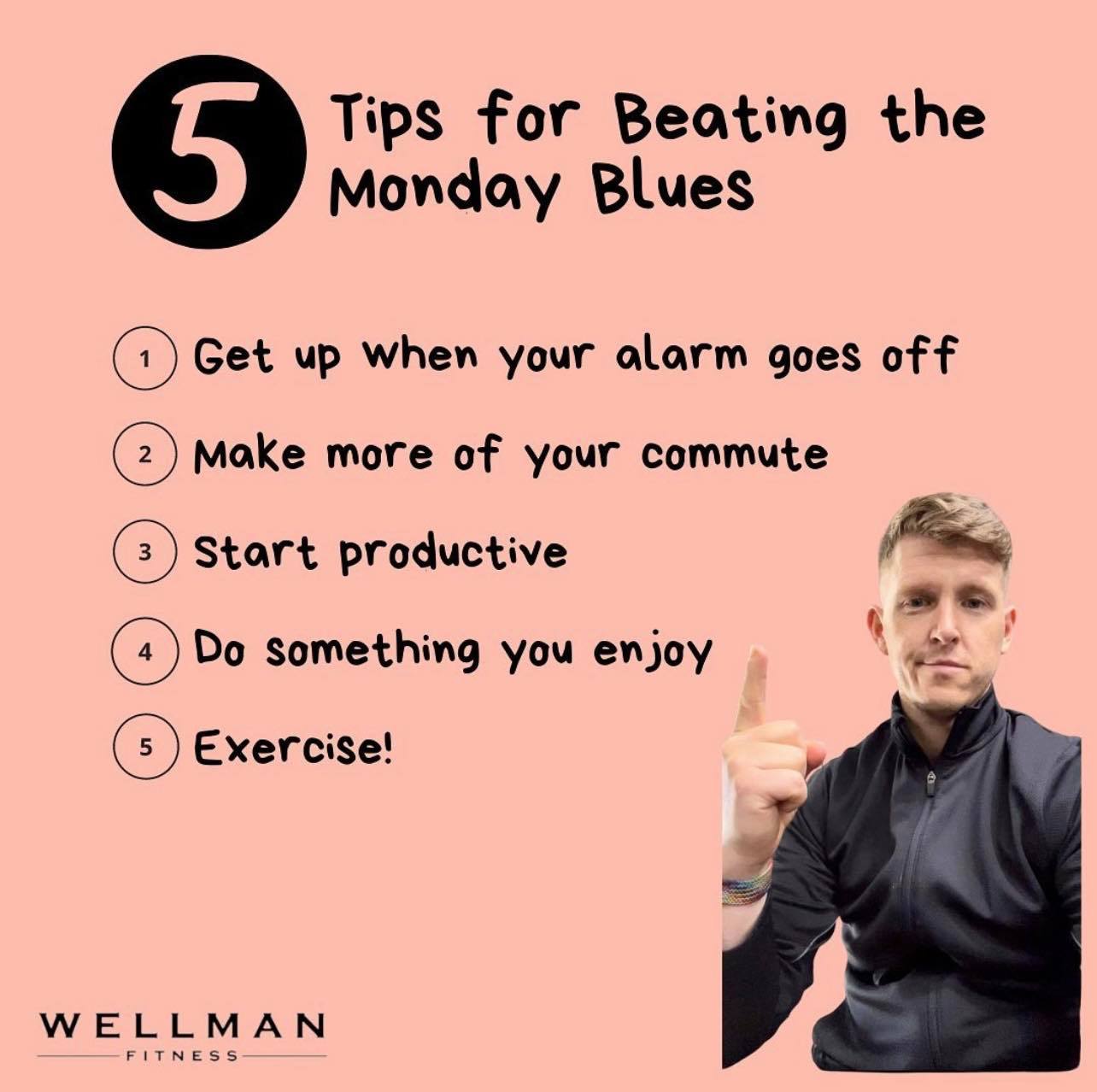 Overcome the Monday Blues with these three tips